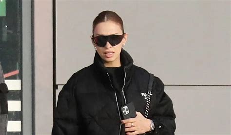 Eleni Foureira in a sporty look in her first appearance。